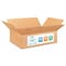 Idl Packaging 20 in x 14 in x 6 in Shipping Box, Kraft, Corrugate, Single Wall, 200#, 25 PK B-20146-25 - alternate 1